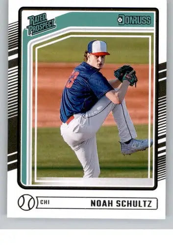 2024 Donruss #170 Noah Schultz NM-MT RC Rookie White Sox Rated Prospect ID:74550 - Trading Cards