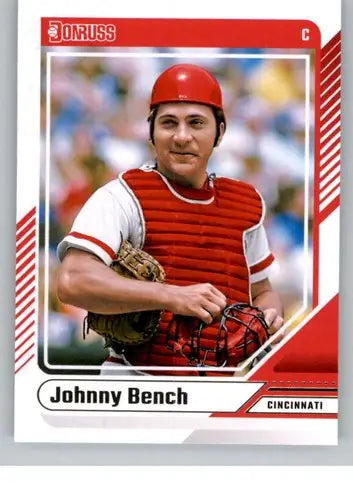 2024 Donruss #61 Johnny Bench NM-MT Reds ID:74534 - Trading Cards
