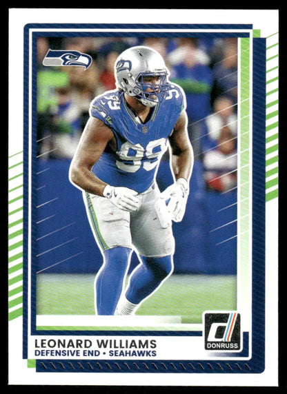 2024 Donruss Leonard Williams #136 Football - Trading Card