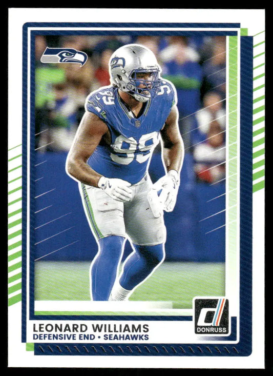 2024 Donruss Leonard Williams #136 Football - Trading Card