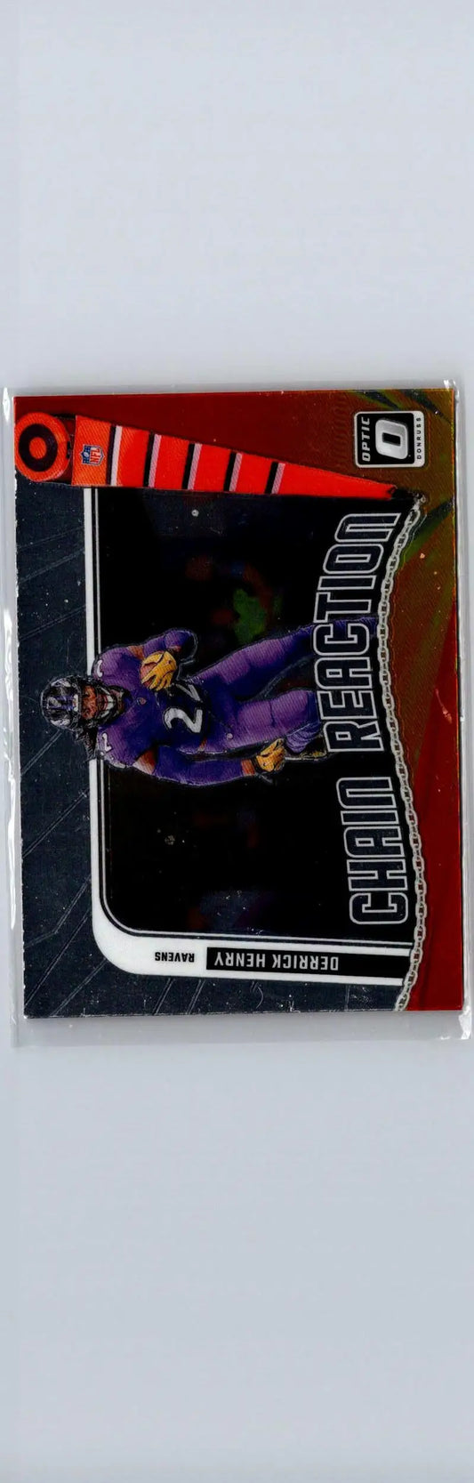 Derrick Henry football card from 2024 Donruss Optic Chain Reaction collection