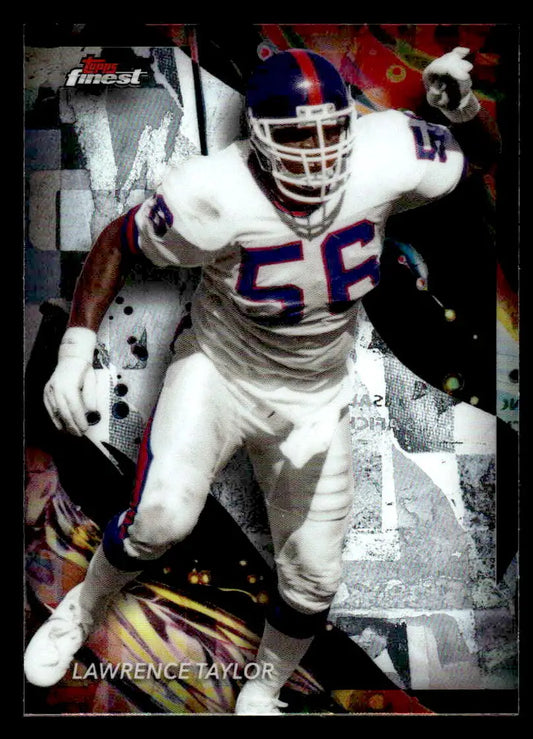 2024 Finest #138 Lawrence Taylor football card, collectible NFL player card