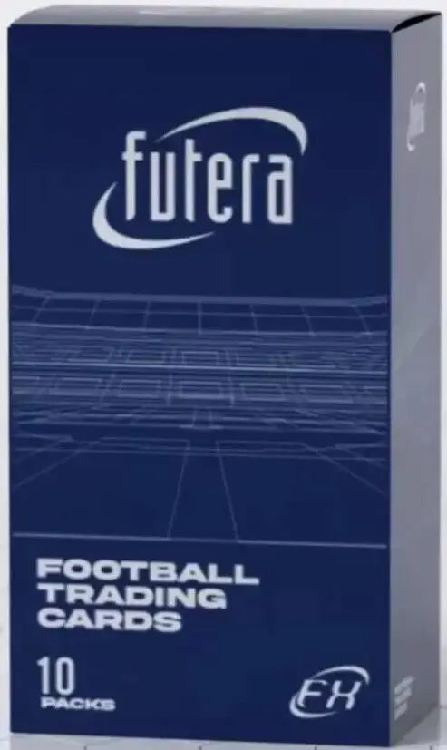 Futera World Football foil numbered trading card box in 2024 Futera Football Hobby Box