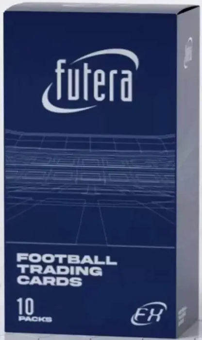 2024 Futera World Football FX Hobby Box with foil numbered trading cards