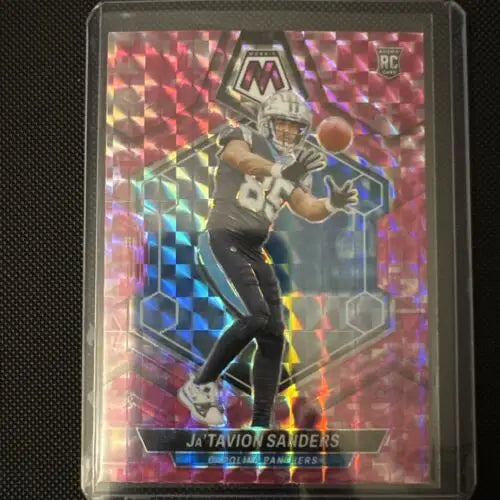 Ja’Tavion Sanders RC rookie football card from 2024 Elite Series 4 card lot