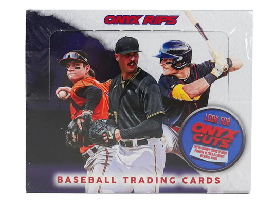 Onyx Rips Baseball trading card box from 2024 Onyx Rips Baseball Hobby set