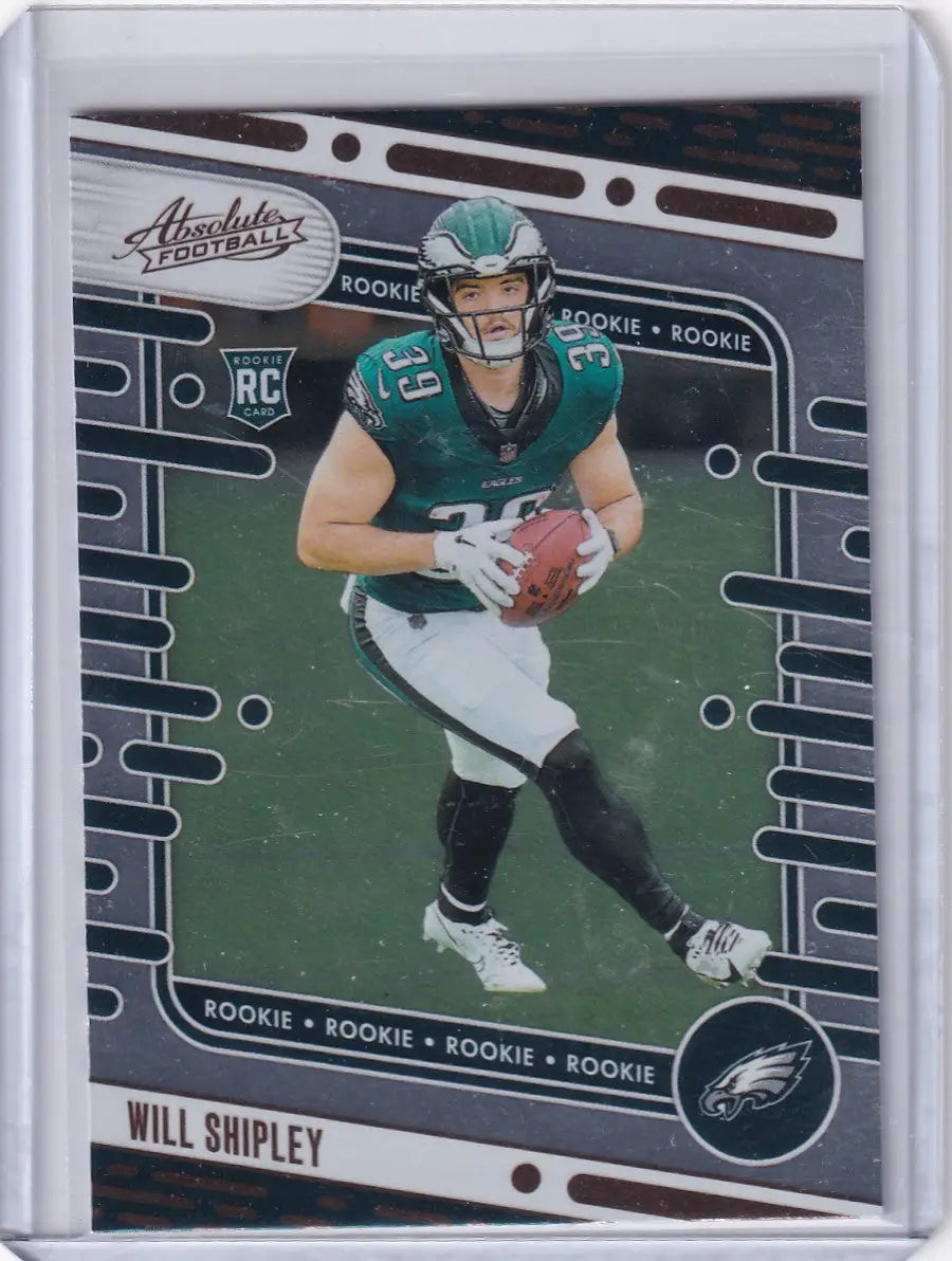 2024 Panini Absolute Yellow #187 Will Shipley - Philadelphia Eagles - Trading Card