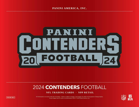 2024 Panini Contenders Football Retail 24-Pack Box | Columbia Sports Cards & More