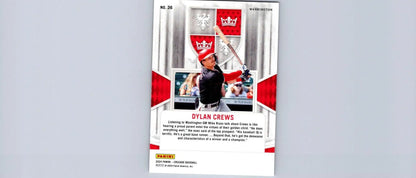 Dylan Crews baseball card from 2024 Panini Crusade trading cards collection