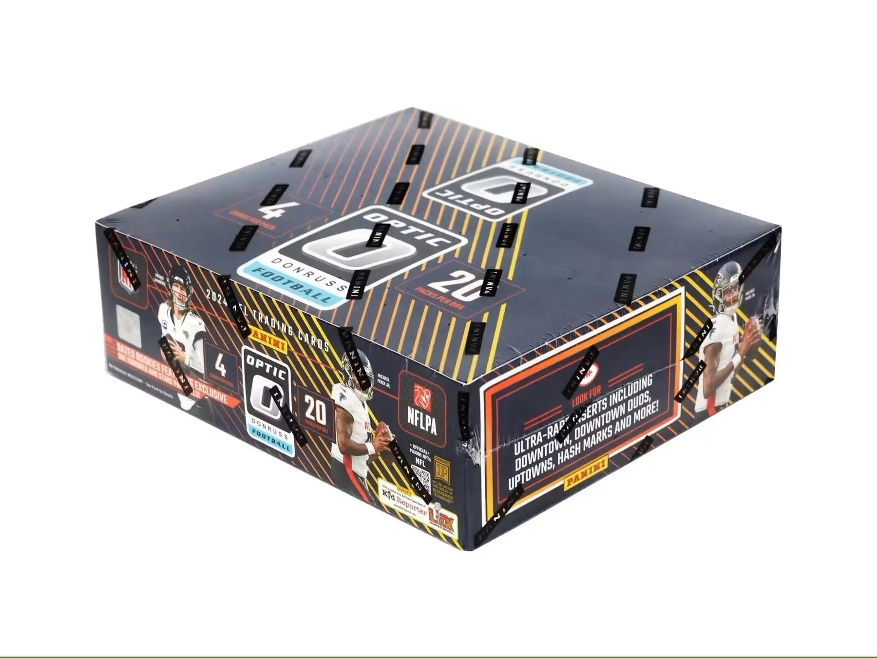Optic Football card box from 2024 Panini Donruss Optic Football Retail 20-Pack Box
