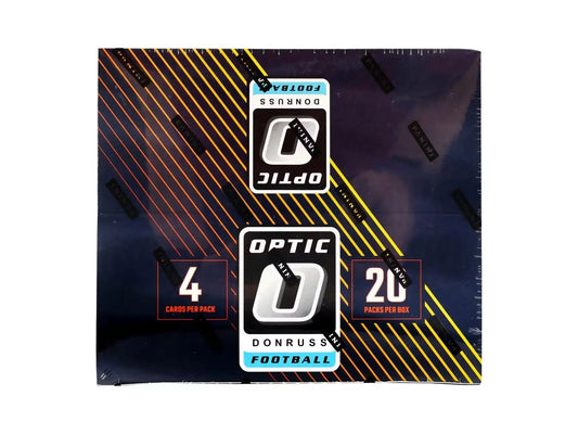 Donruss Optic Football card box from 2024 Panini Donruss Optic Football Retail series