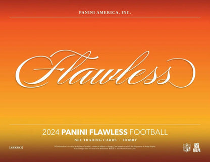 2024 Panini Flawless Football Hobby 2-Box Case - Sports Card Hobby Boxes