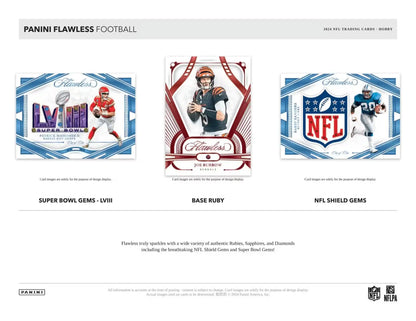 2024 Panini Flawless Football Hobby 2-Box Case - Sports Card Hobby Boxes