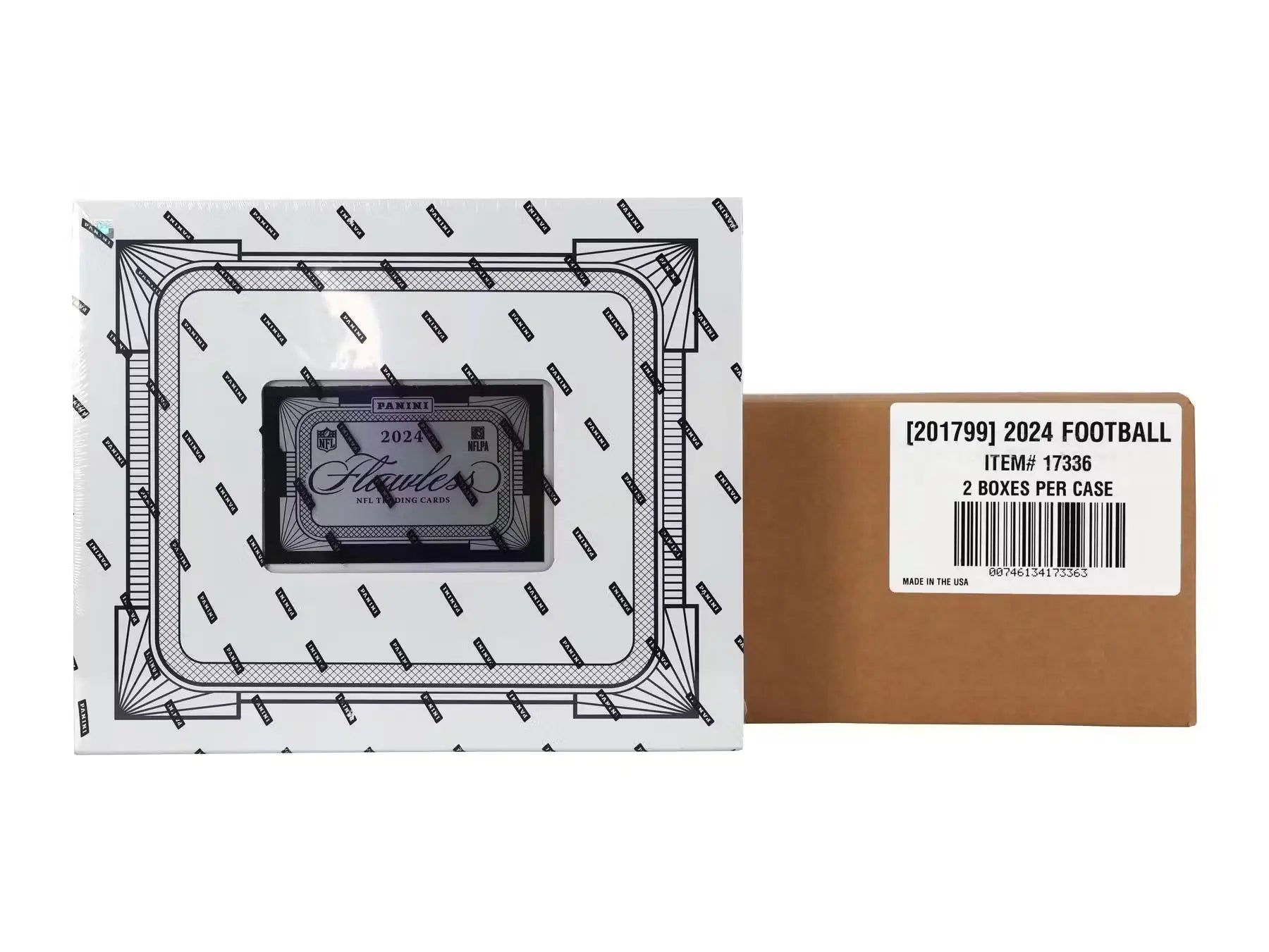 2024 Panini Flawless Football Hobby 2-Box Case - Sports Card Hobby Boxes