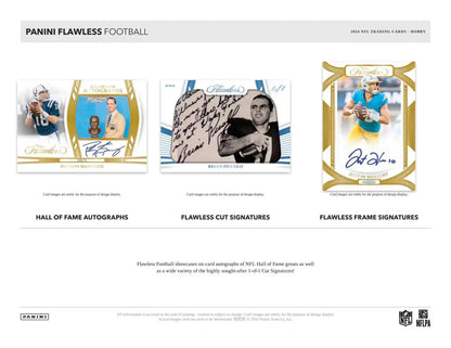 2024 Panini Flawless Football Hobby 2-Box Case - Sports Card Hobby Boxes