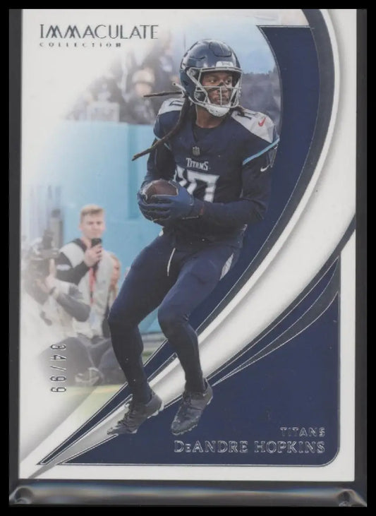 Football trading card featuring DeAndre Hopkins from Panini Immaculate Collection 2024