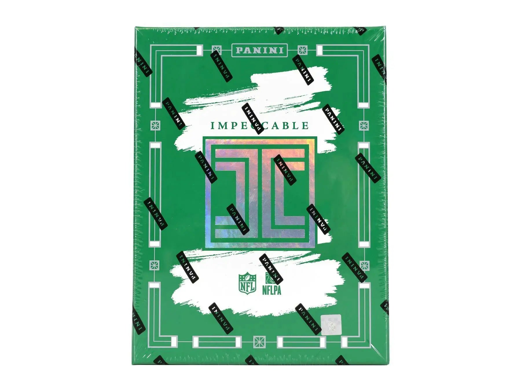 Sealed 2024 Panini Impeccable Football Hobby Box with six autographs and three base parallels