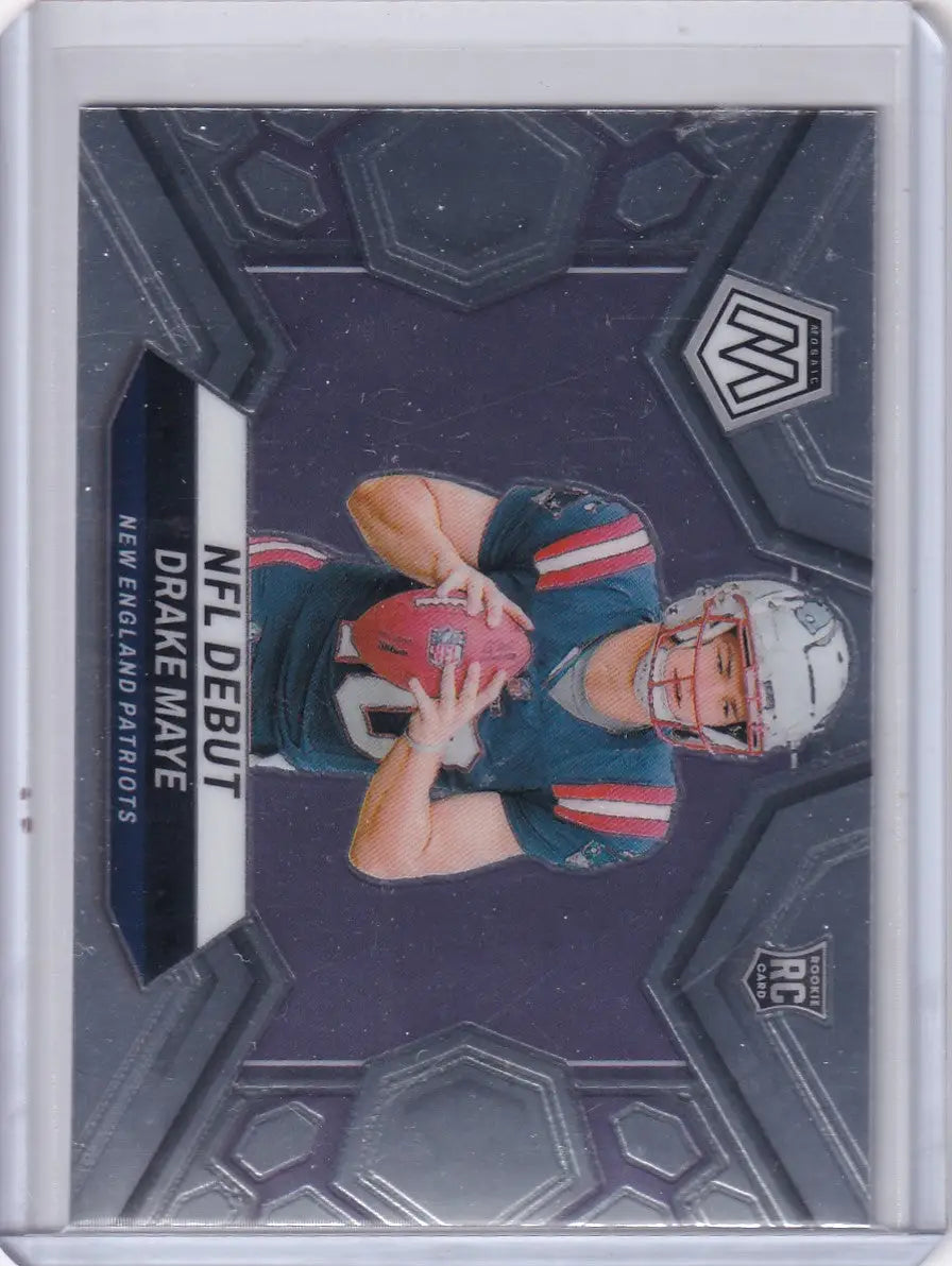 2024 Panini Mosaic #273 Drake Maye - New England Patriots - Trading Cards