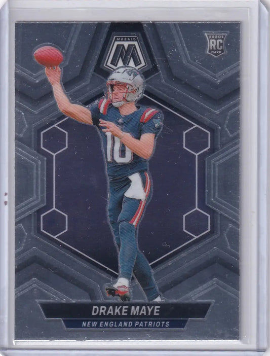 2024 Panini Mosaic #303 Drake Maye - New England Patriots - Trading Cards