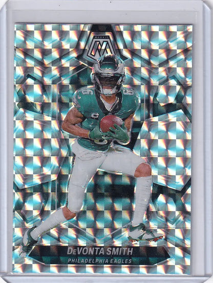 2024 Panini Mosaic Silver Prizm #179 Devonta Smith - Philadelphia Eagles