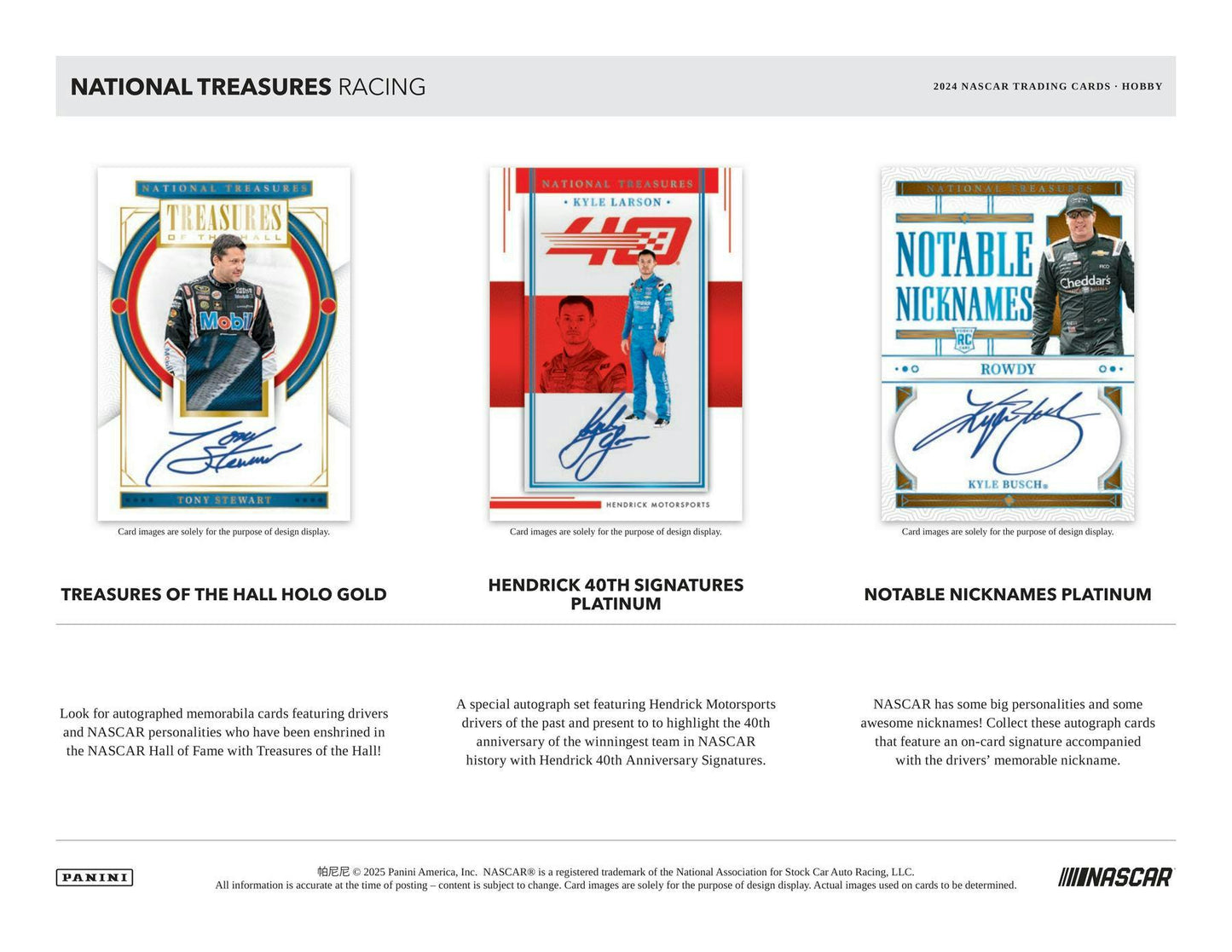 2024 Panini National Treasures Racing Hobby Box