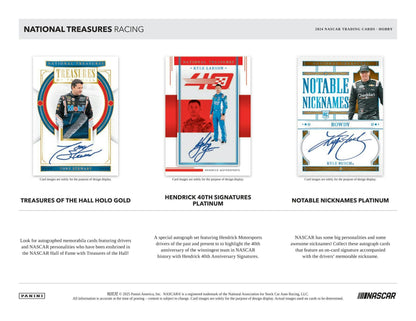 2024 Panini National Treasures Racing Hobby Box