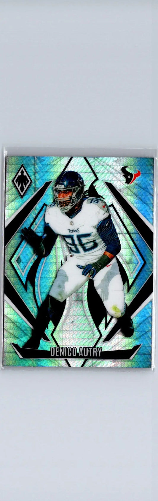 2024 Panini Phoenix Denico Autry Silver football card product image