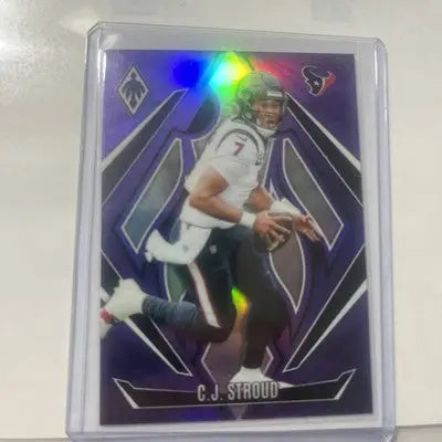 2024 Panini Phoenix C.J. Stroud trading card showcased in product image