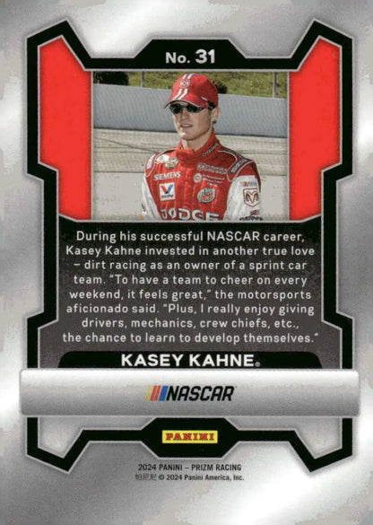 Kasey Kahne NASCAR trading card 2024 Panini Prizm dealers Evernham Motorsports
