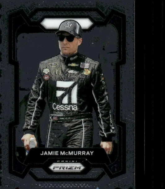 Jamie McMurray Panini Prizm racing card featuring Cessna Chip Ganassi Chevrolet logo