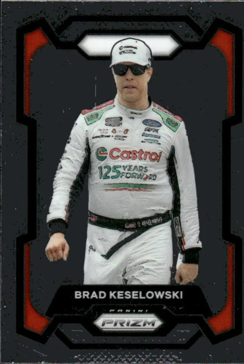 Brad Keselowski trading card 2024 Panini Prizm Castrol Edge RFK Racing Ford Racing