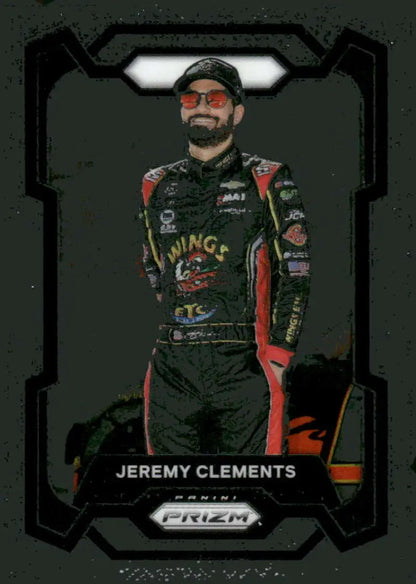 Jeremy Clements Chevrolet Racing card from 2024 Panini Prizm series