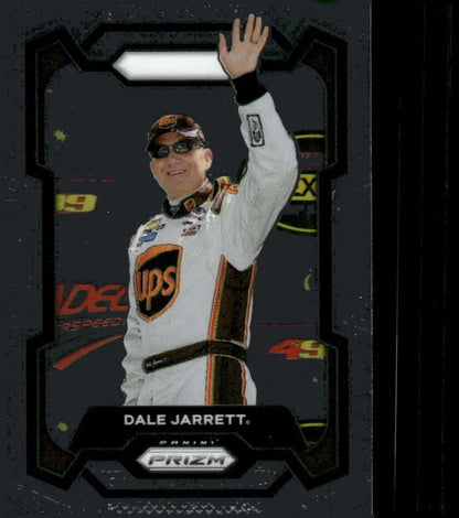 Dale Jarrett trading card from 2024 Panini Prizm featuring Robert Yates Racing and Ford Racing