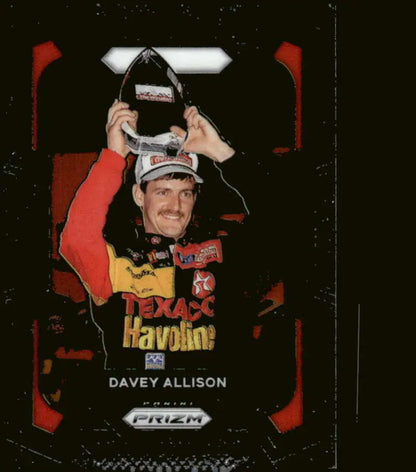 2024 Panini Prizm Davey Allison trading card featuring Texaco Havoline and Robert Yates Racing