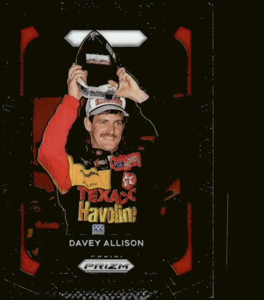 2024 Panini Prizm Davey Allison trading card featuring Texaco Havoline and Robert Yates Racing