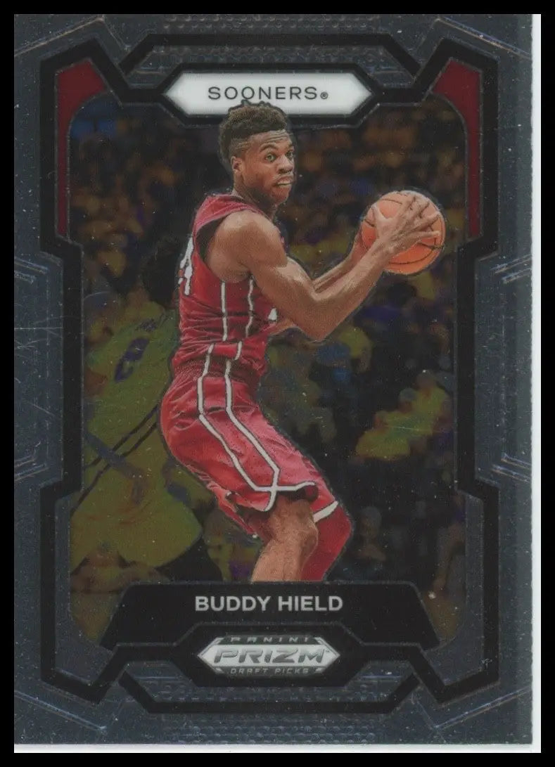 2024 Panini Prizm Draft Picks Buddy Hield #12 Oklahoma Sooners Basketball Card