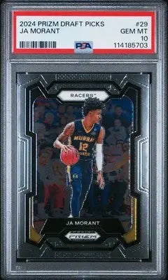 2024 Panini Prizm Draft Picks Ja Morant #29 Basketball PSA 10
