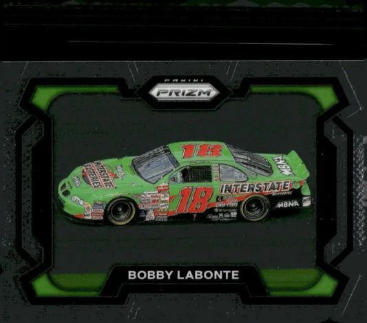 Bobby Labonte Panini Prizm Rides 2024 race car card Joe Gibbs Racing Pontiac