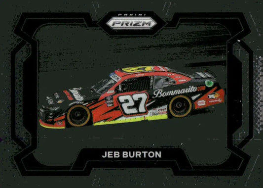 Jeb Burton racing card from 2024 Panini Prizm Rides featuring Bommarito Jordan Anderson Chevrolet