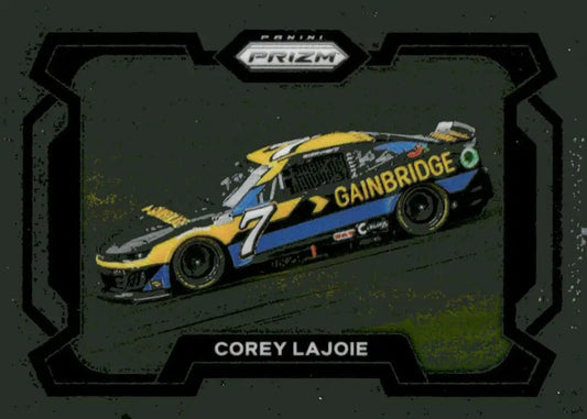 Corey LaJoie race car card 2024 Panini Prizm Rides Gainbridge Spire Motorsports