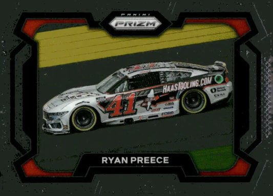 Ryan Preece racing card from Panini Prizm Rides 2024, NM-MT Haas Stewart-Haas Racing
