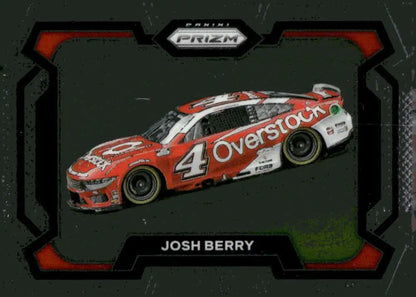 Josh Berry race car card from 2024 Panini Prizm Rides by Stewart-Haas Racing