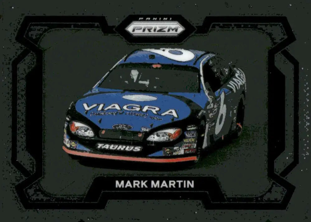 Mark Martin’s Viagra-sponsored race car from Panini Prizm Rides Roush Racing card