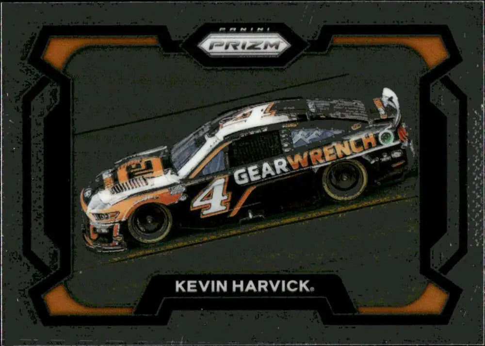 Kevin Harvick race car card from 2024 Panini Prizm Rides featuring Stewart-Haas Racing Ford Racing