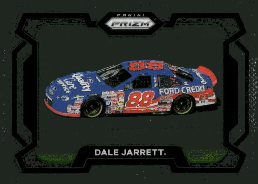 Dale Jarrett race car card from 2024 Panini Prizm Rides by Robert Yates Racing