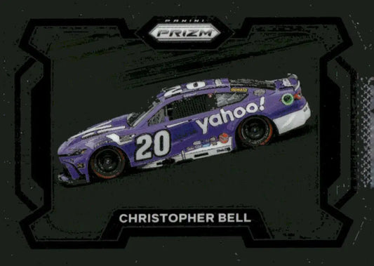 Panini Prizm Rides 2024 Christopher Bell Yahoo NASCAR race car card