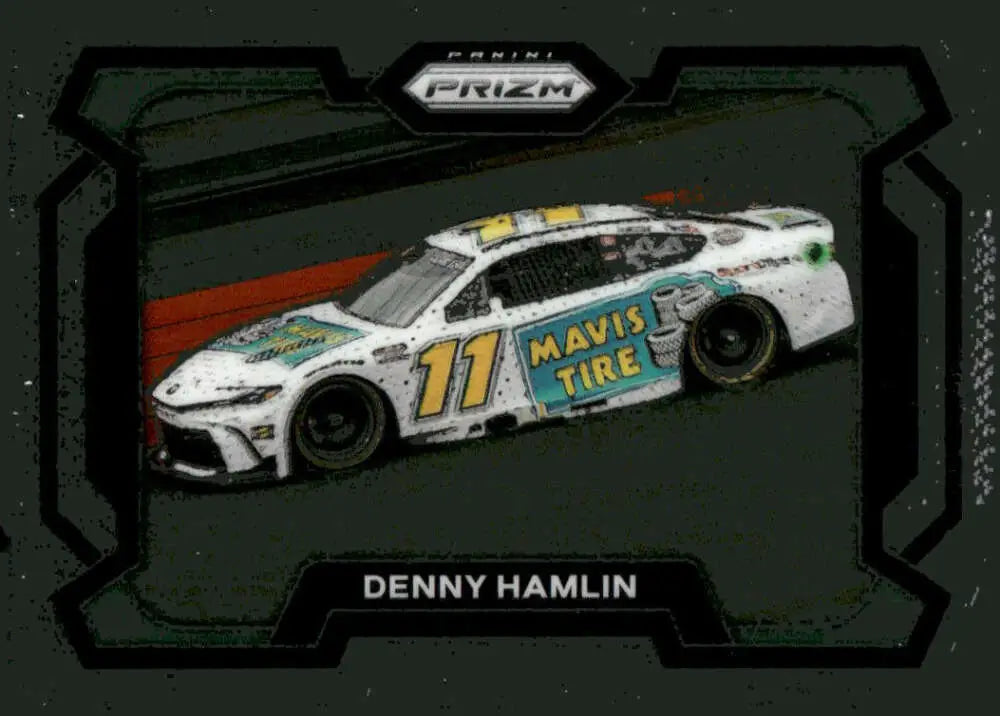 Denny Hamlin Joe Gibbs Racing Mavis Tires 2024 Panini Prizm Rides Card