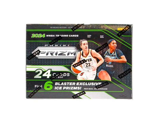 2024 Panini Prizm WNBA basketball trading card blaster box with Ice Prizms collectible cards