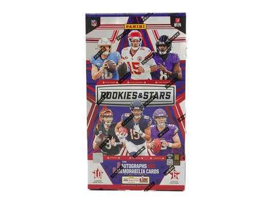 2024 Panini Rookies & Stars Football Hobby Box with stars football rookie cards