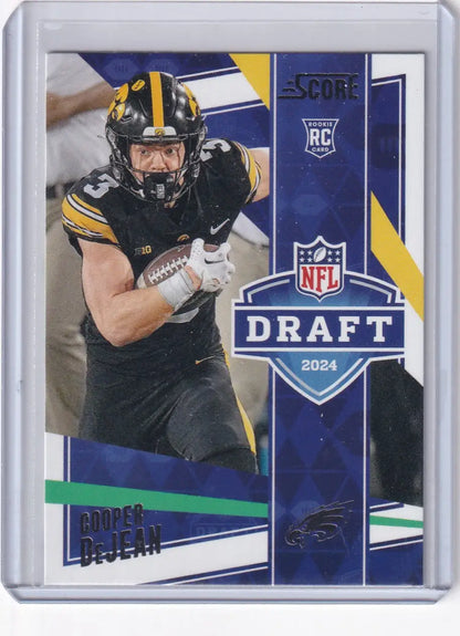 2024 Panini Score NFL Draft #19 Cooper Dejean - Philadelphia Eagles
